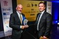 © Salty Dingo Jeremy Spear, Spear Green Design presented with a 2022 Australian Marine Industry Award by Brenton Fischer, Sydney City Marine © Salty Dingo