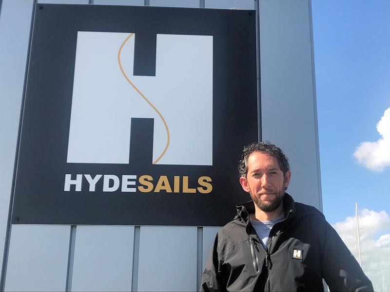 Ben McGrane joins HydeSails photo copyright HydeSails taken at  and featuring the Marine Industry class