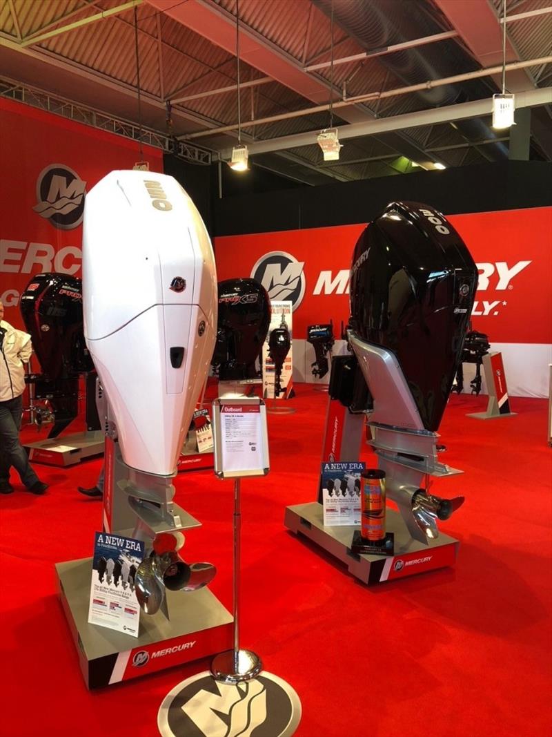 V-8 outboard lineup photo copyright Mercury Marine taken at  and featuring the Marine Industry class