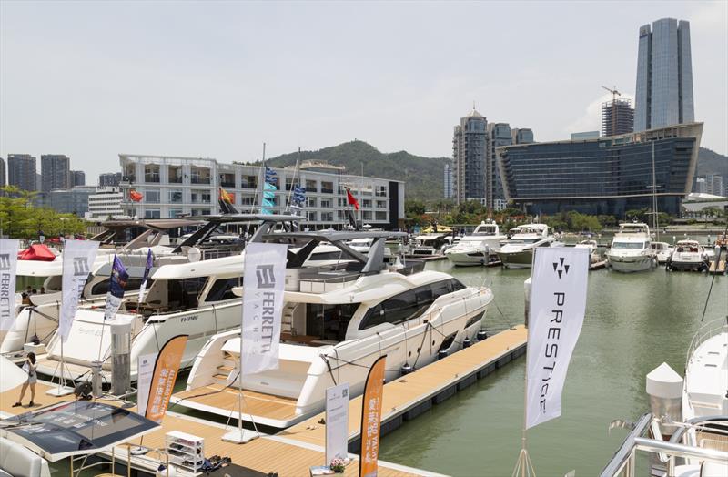 5th Shenzhen Bay International Boat Show photo copyright Guy Nowell taken at  and featuring the Marine Industry class