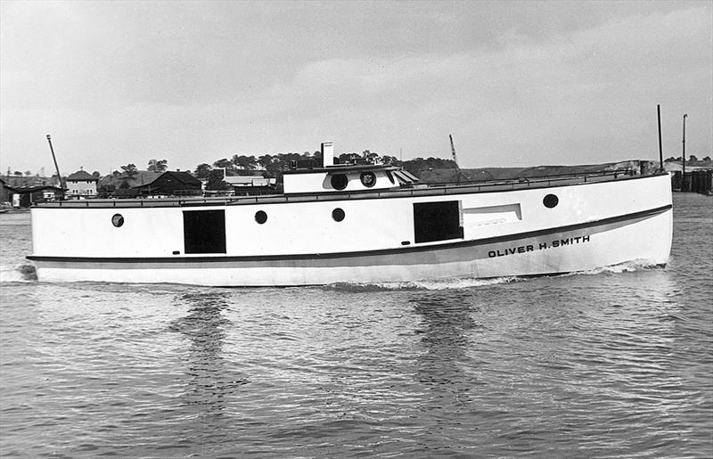 The vessel that brought Twin Disc into the marine market, the Oliver H. Smith, a Great Lakes fishing boat photo copyright Martin Flory Group taken at  and featuring the Marine Industry class