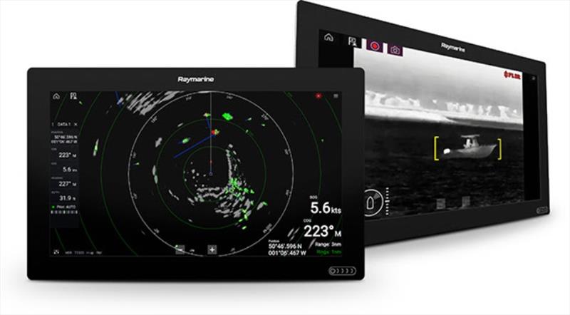 Raymarine Axiom XL multifunction displays photo copyright Raymarine taken at  and featuring the Marine Industry class