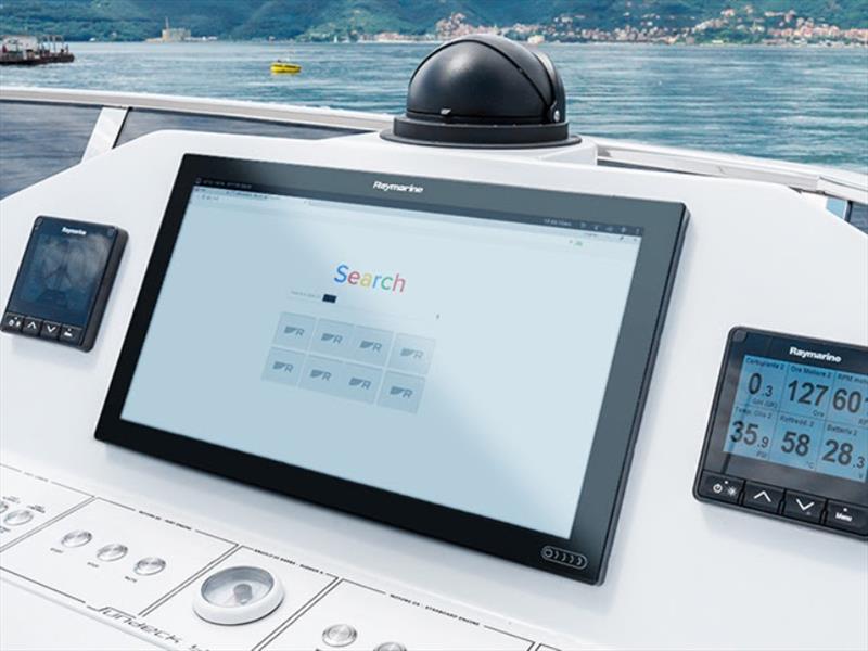 Raymarine Axiom XL multifunction displays - photo © Raymarine