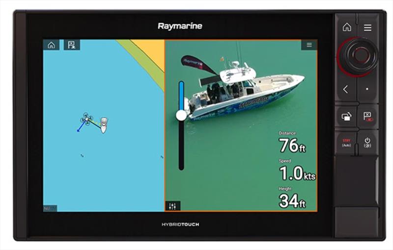 Raymarine Axiom UAV app - photo © Raymarine