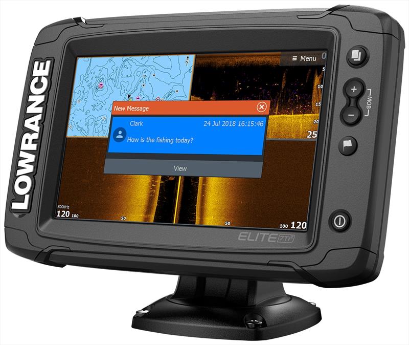Lowrance Elite Ti2 - photo © Laura Tolmay