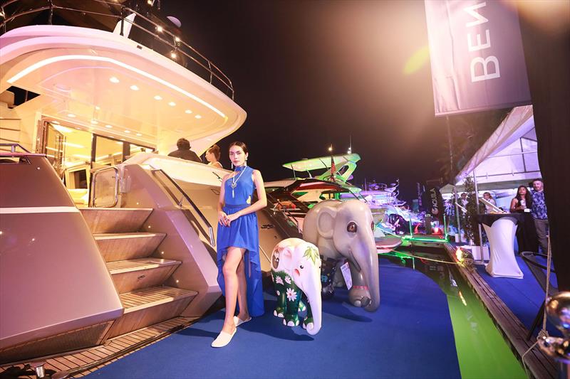 Cue the elephants (we're in Thailand)! Thailand Yacht Show & RendezVous 2018 photo copyright Pozeidon2017 taken at  and featuring the Marine Industry class