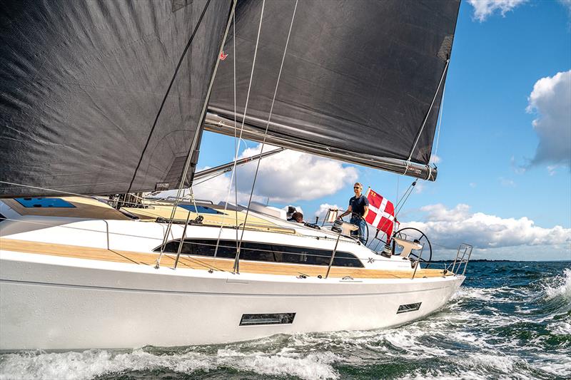 X-Yachts  X4° - Photo from test sail, 3rd of July 2019 photo copyright Mikkel Groth taken at  and featuring the Marine Industry class