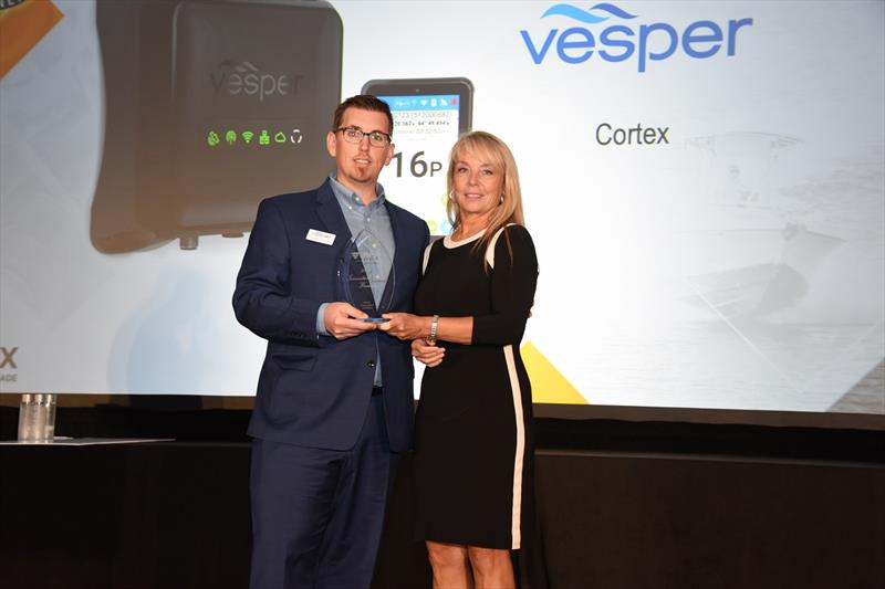 Vesper Marine receives Innovation Award for Cortex photo copyright Andrew Golden taken at  and featuring the Marine Industry class