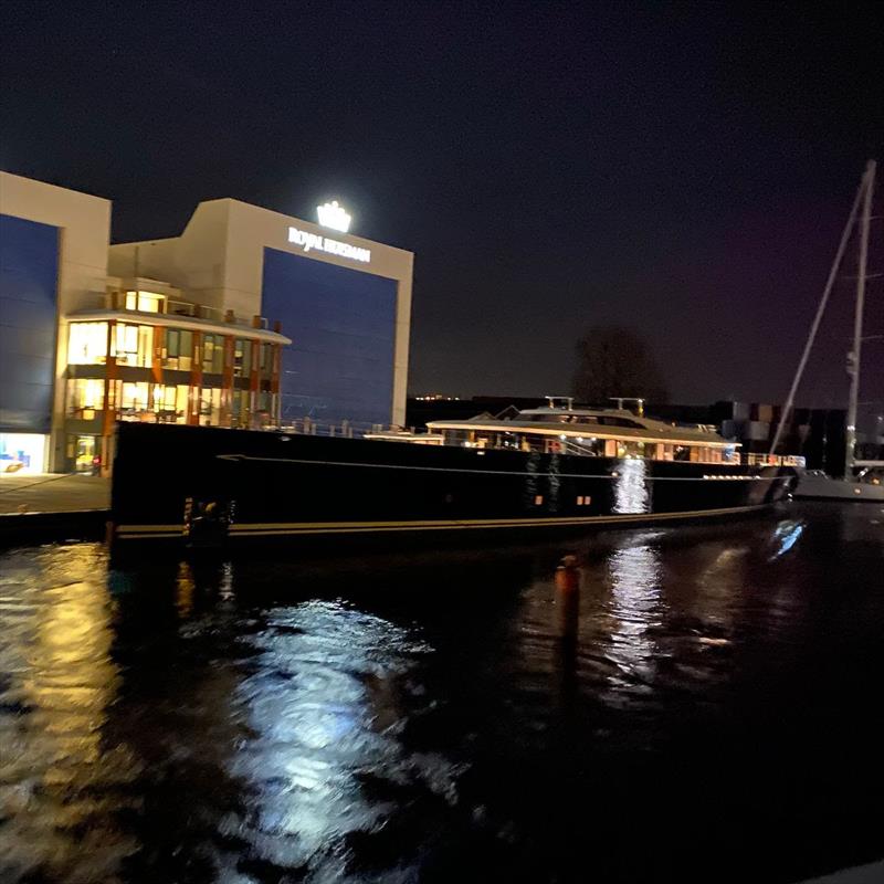 Royal Huisman project 400 - Sea Eagle II photo copyright Jurjen van 't Verlaat taken at  and featuring the Marine Industry class