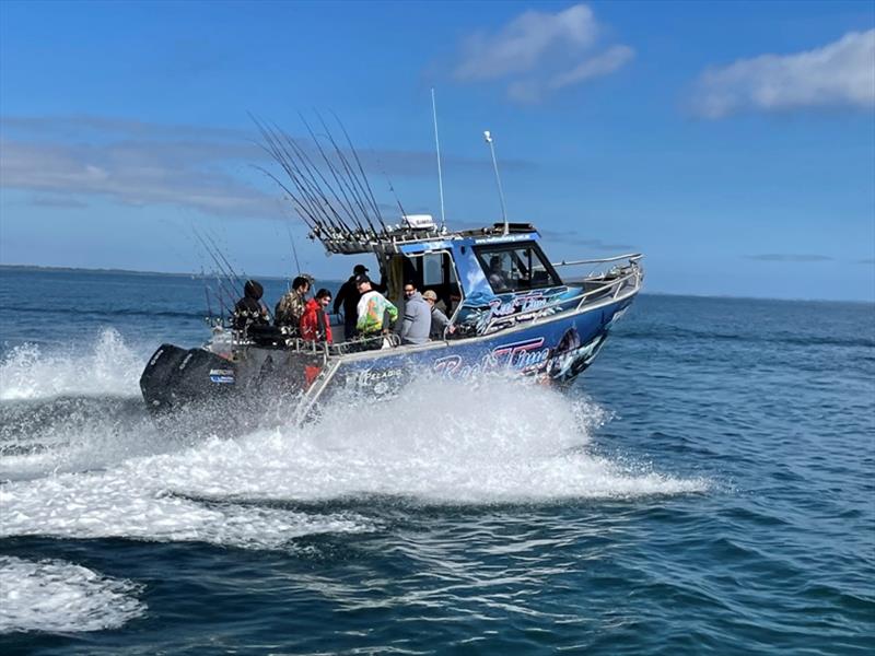 One of Matt Cini's Mercury-powered Reel Time charter boats photo copyright Mercury Marine taken at  and featuring the Marine Industry class