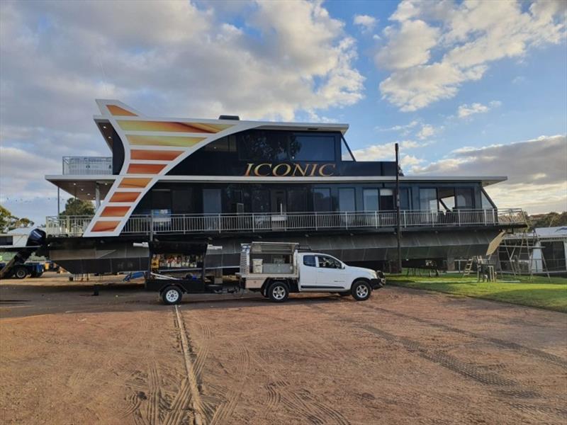 SA houseboat for road trip to Wisemans Ferry NSW photo copyright Boating Industry Association taken at  and featuring the Marine Industry class