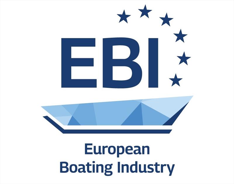 European Boating Industry logo photo copyright EBI taken at  and featuring the Marine Industry class