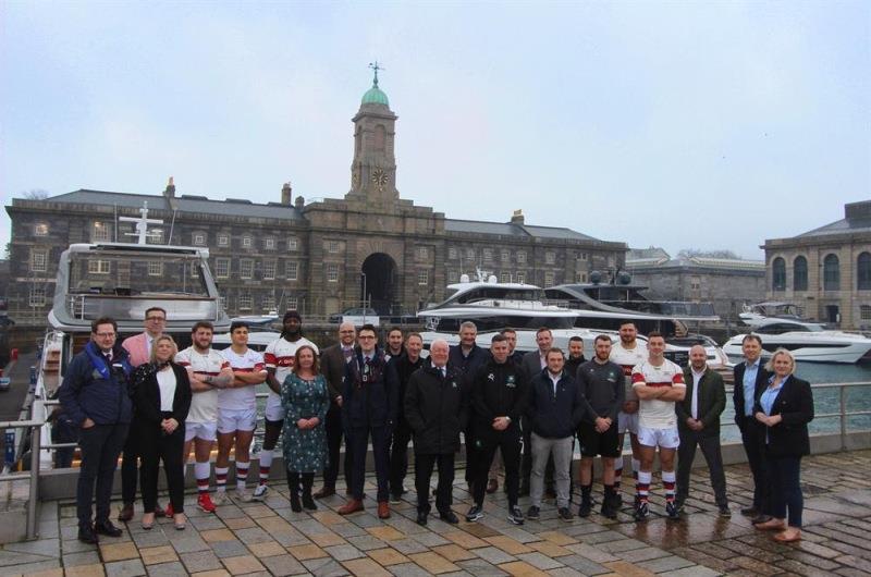 Princess Yachts announces partnership with Plymouth Argyle, Plymouth Albion, Plymouth Children in Poverty photo copyright Princess Yachts taken at  and featuring the Marine Industry class