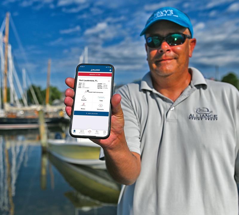 Boaters shouldn't leave the dock without the BoatUS App photo copyright Scott Croft taken at  and featuring the Marine Industry class