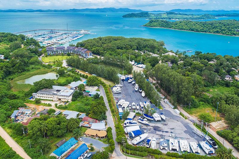 Ao Po Grand Marina. Phuket's port of entry for 'Test & Go' arrivals by sea photo copyright APS taken at Phuket Yacht Club and featuring the Marine Industry class