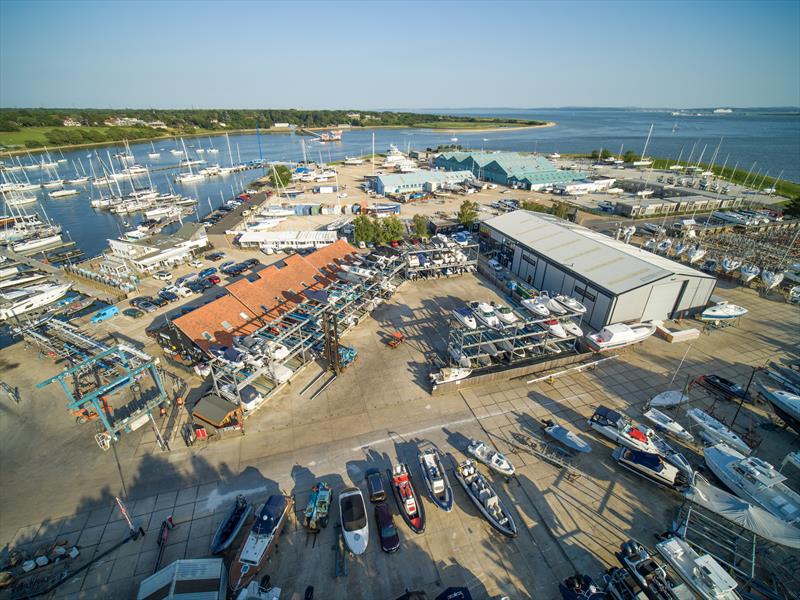 Hamble Point Marina photo copyright MDL Marinas taken at  and featuring the Marine Industry class