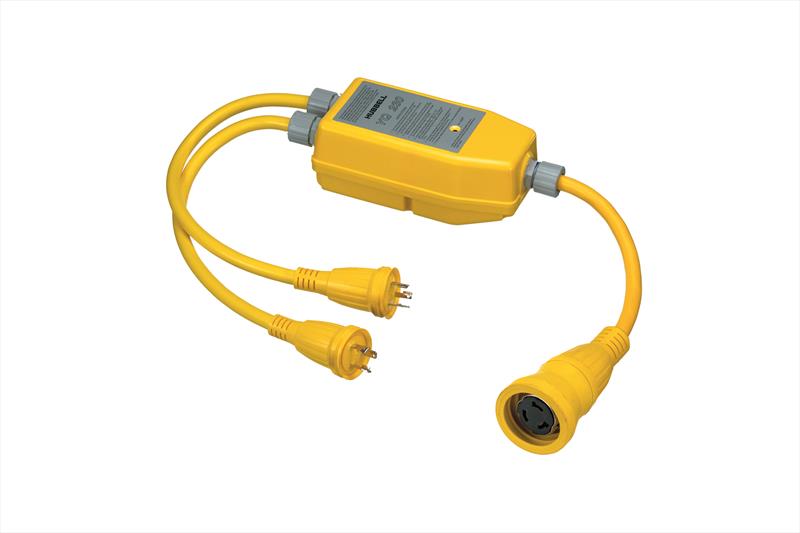 Hubbell Marine YQ230 Intelligent Y Adapter photo copyright Hubbell taken at  and featuring the Marine Industry class