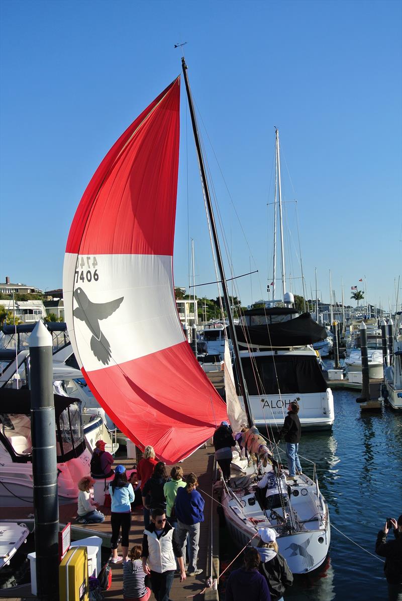 Learning how to rig a spinnaker is just one of many learning topics at the Sailing Convention for Women photo copyright Sailing Convention for Women taken at  and featuring the Marine Industry class