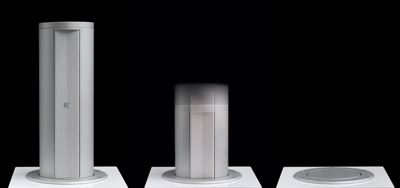Pop up speakers - photo © Videoworks