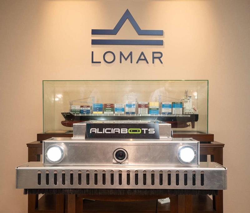 Alicia Bots Robot photo copyright Lomar taken at  and featuring the Marine Industry class