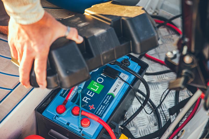 Relion LFP Battery photo copyright Nautilus Marine Insurance taken at  and featuring the Marine Industry class