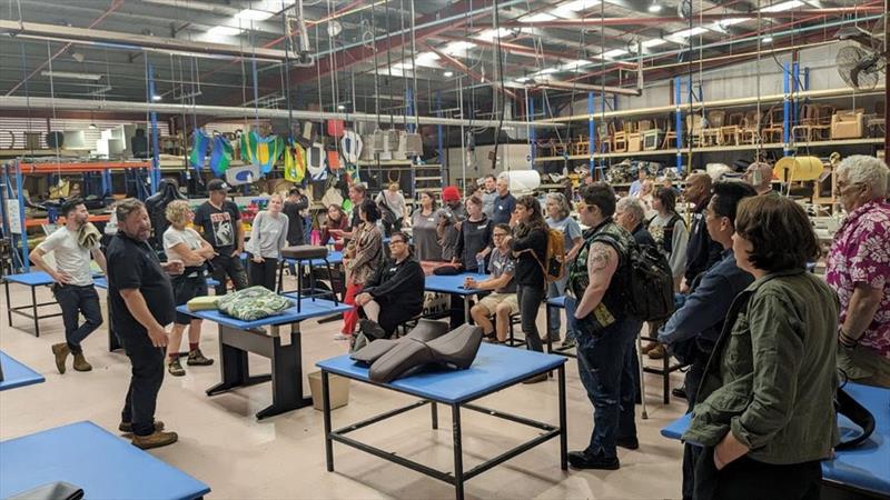 Potential trimmers kick off their 12-week TASWU taster program - photo © Boating Industry Association of Victoria