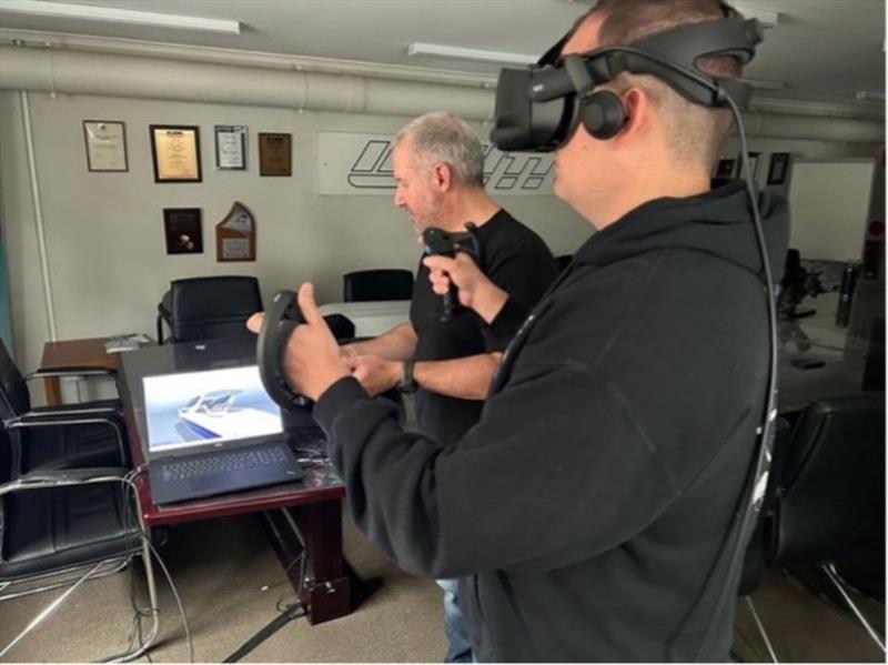 Whittley Future Model VR Hub  photo copyright Alan Whittley taken at  and featuring the Marine Industry class