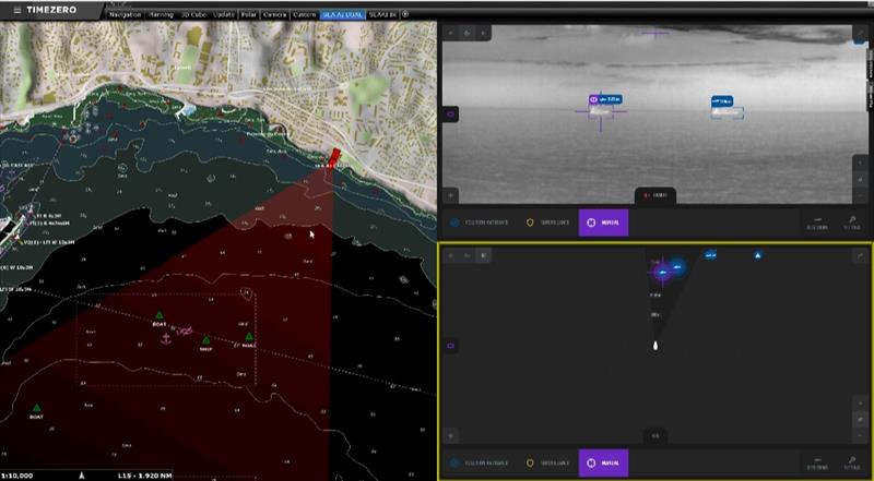 SEA.AI integrates its AI-based vision technology into TZ Professional software - photo © SEA.AI