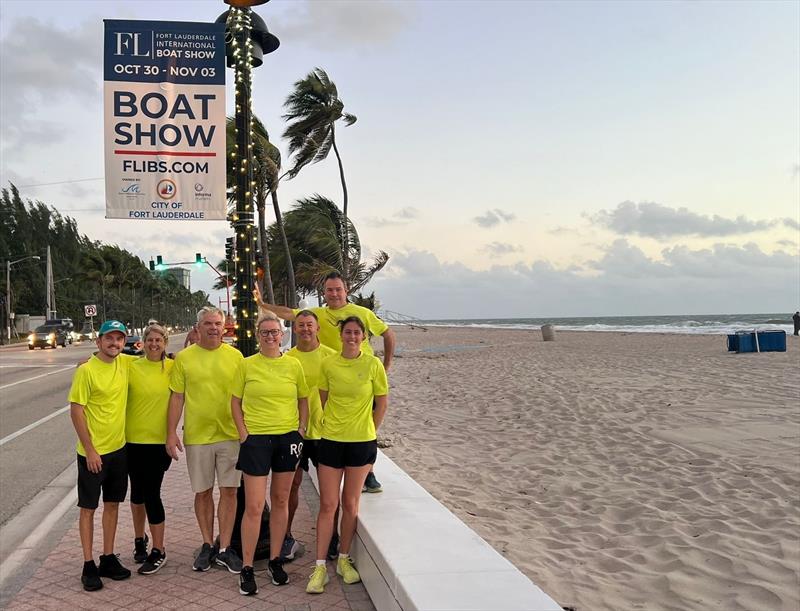 Vaikobi Sunrise Stroll - 2024 Fort Lauderdale International Boat Show photo copyright AIMEX taken at  and featuring the Marine Industry class