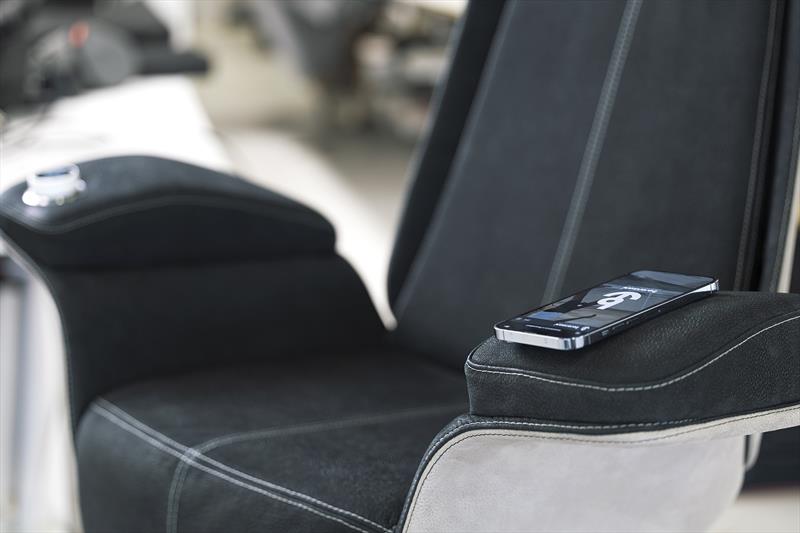 Manta Comfort” Helm Seat photo copyright Besenzoni taken at  and featuring the Marine Industry class