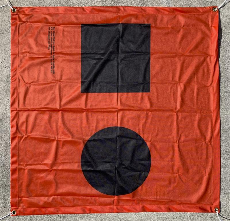 A Distress Flag - photo © ACR Electronics