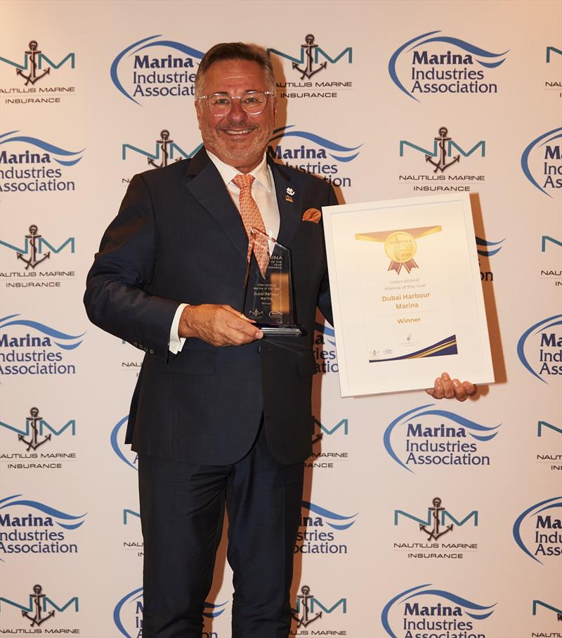 Dubai Harbour Marina - International Marina of the Year winner photo copyright Marina Industries Association taken at  and featuring the Marine Industry class