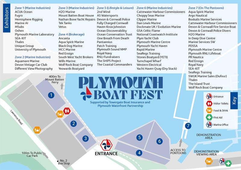 Inaugural line up for Plymouth Boat Fest revealed photo copyright Plymouth Yacht Haven taken at  and featuring the Marine Industry class