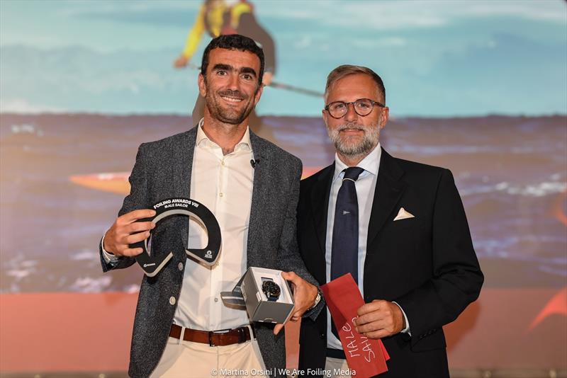 Foiling Awards VIII - MALE SAILOR - (L2R) Erwan Jauffroy and Maurizio Priano - SLAM - photo © Martina Orsini / WeAreFoiling Media