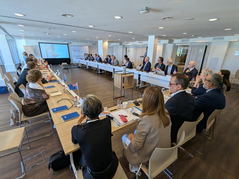 ICOMIA AGM members meeting and voting photo copyright Boating Industry Association taken at  and featuring the Marine Industry class