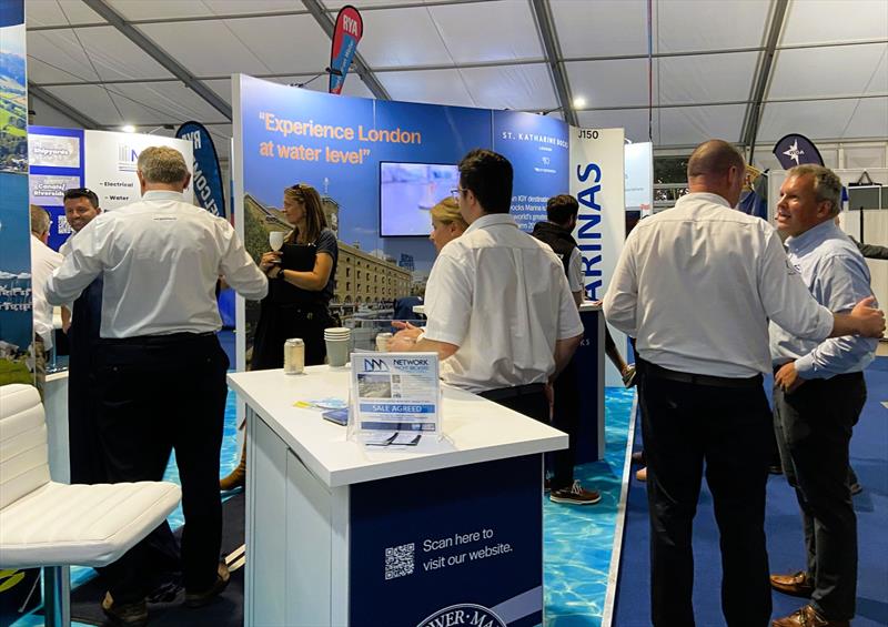 TYHA stand drinks photo copyright Martin Allen Photography taken at  and featuring the Marine Industry class