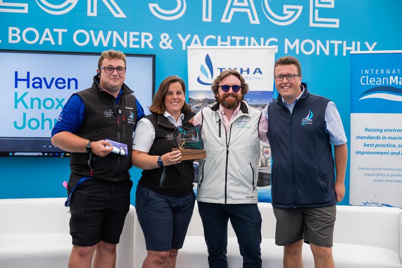 TYHA Marina Awards 2025 anchored by Haven Knox-Johnston photo copyright Martin Allen Photography taken at  and featuring the Marine Industry class