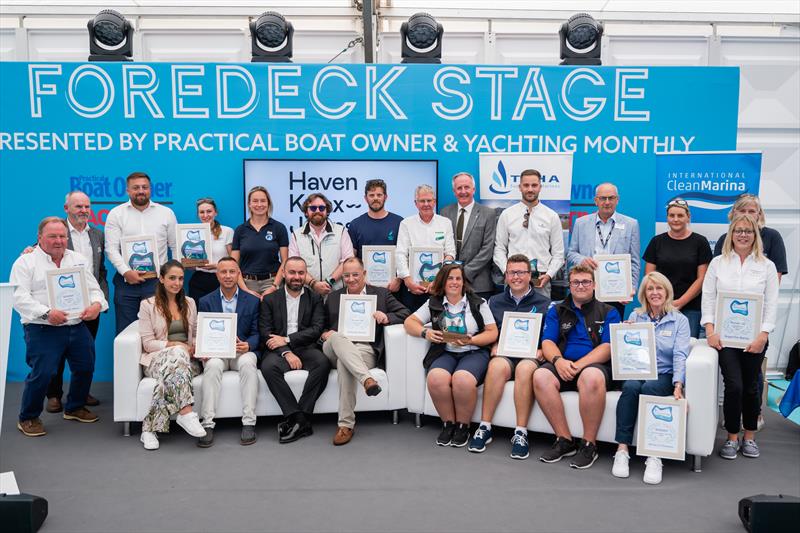 TYHA Marina Awards 2025 anchored by Haven Knox-Johnston photo copyright Martin Allen Photography taken at  and featuring the Marine Industry class