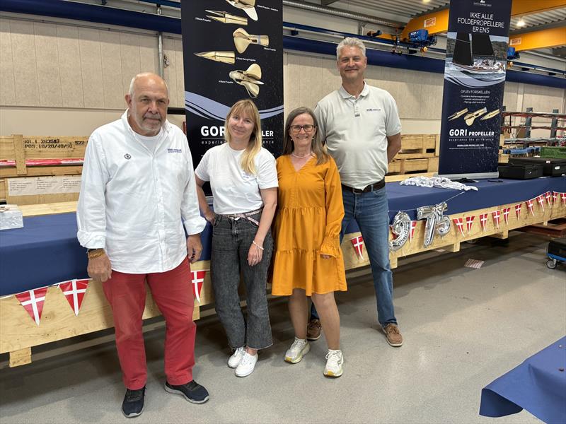 GORI Propeller Sales and Support Team gather will all at GORI Propeller to celebrate 50 years photo copyright GORI Propeller taken at  and featuring the Marine Industry class