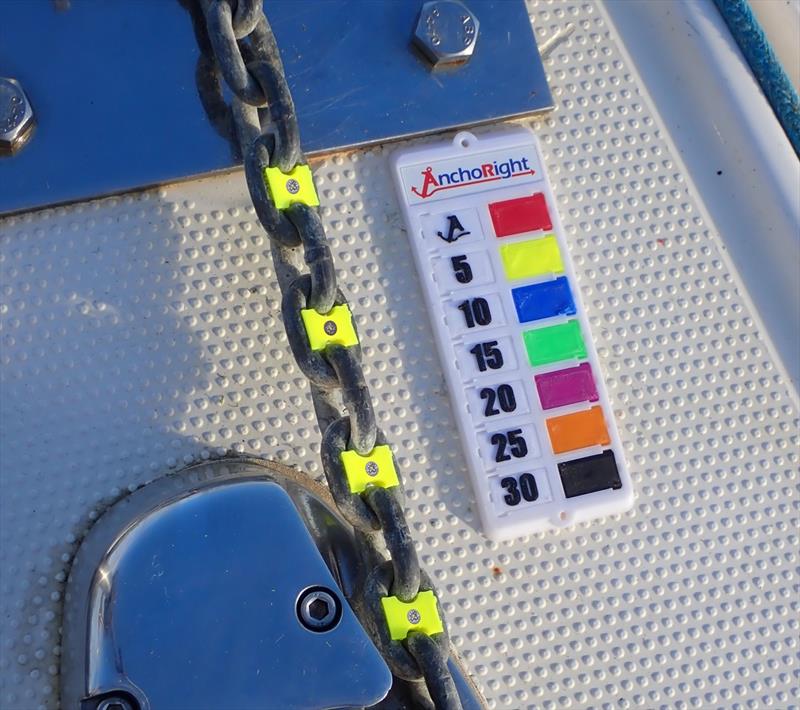 Anchoright chain marking system photo copyright Anchoright taken at  and featuring the Marine Industry class