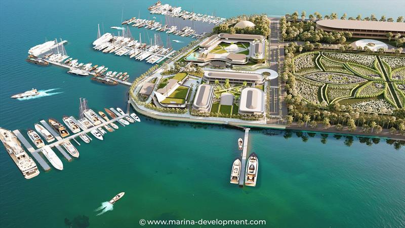 Construction begins on Bali Benoa Marina photo copyright Marina Development Indonesia taken at  and featuring the Marine Industry class