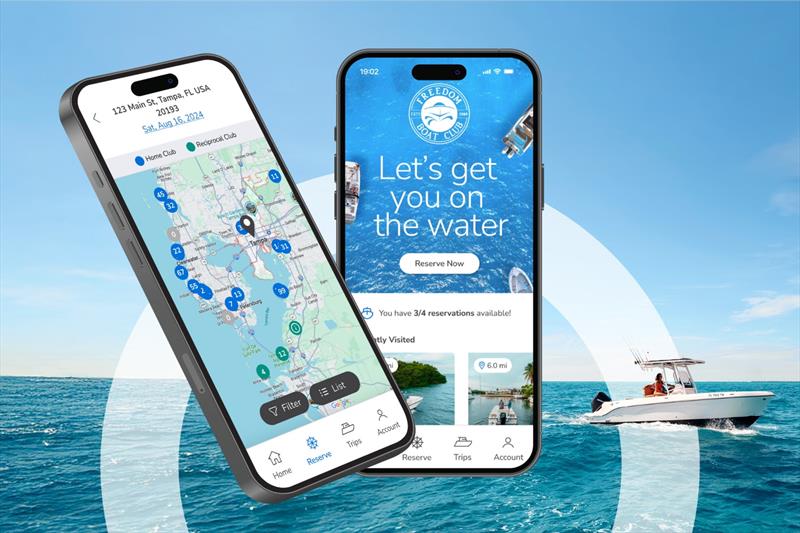Freedom Boat Club launches new mobile app photo copyright Freedom Boat Club taken at  and featuring the Marine Industry class