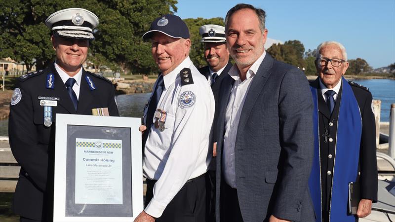Barrell, Wright and Dib photo copyright Marine Rescue NSW taken at  and featuring the Marine Industry class