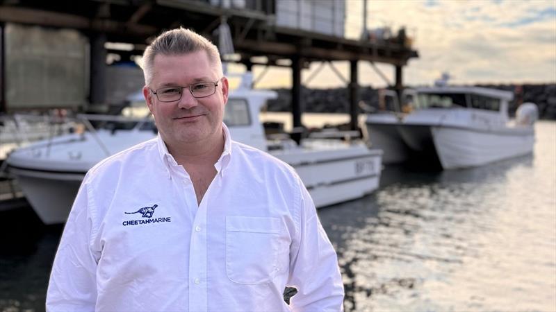 Bas Edmonds - Managing Director of Cheetah Marine photo copyright RS Marine Group taken at  and featuring the Marine Industry class
