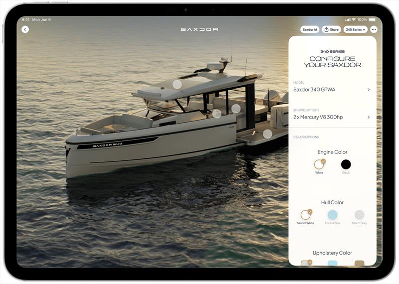 Saxdor AI photo copyright Saxdor Yachts taken at  and featuring the Marine Industry class