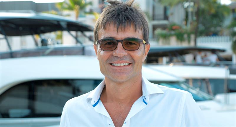 Sergio Loiacono, Regional Sales Director, EMEA at Aquila photo copyright Aquila Power Catamarans taken at  and featuring the Marine Industry class
