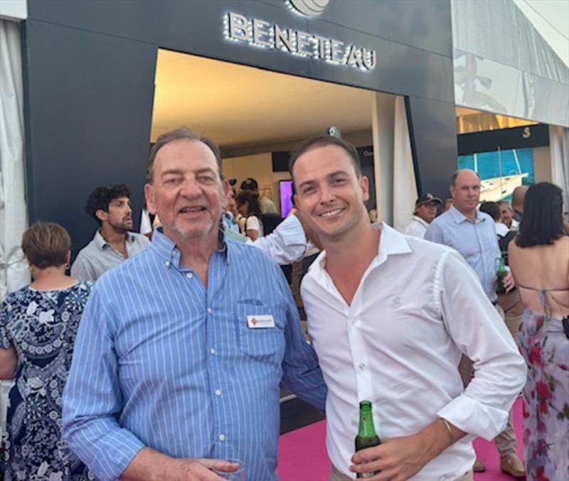 Graham Raspass (L) and Erwan Her - photo © Flagstaff Marine