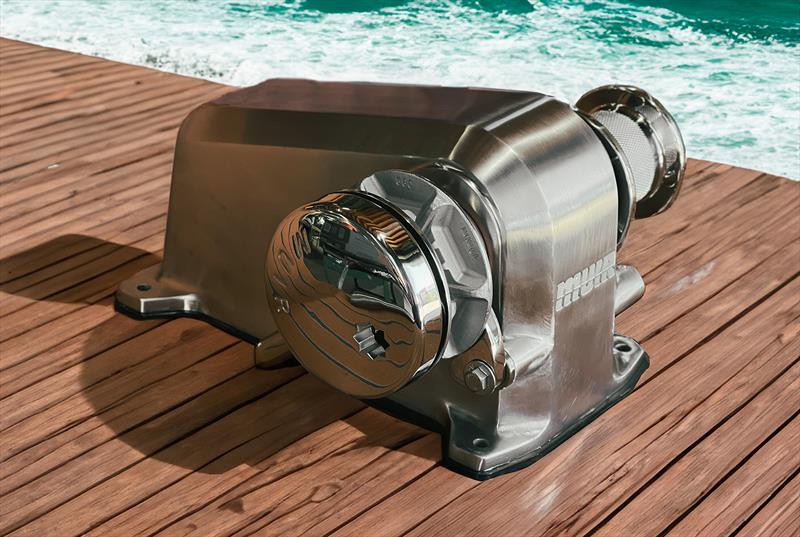 Muir's HR1600 Cougar stainless-steel horizontal windlass is suitable for leisure vessels up to 14m - photo © Muir Anchoring Systems