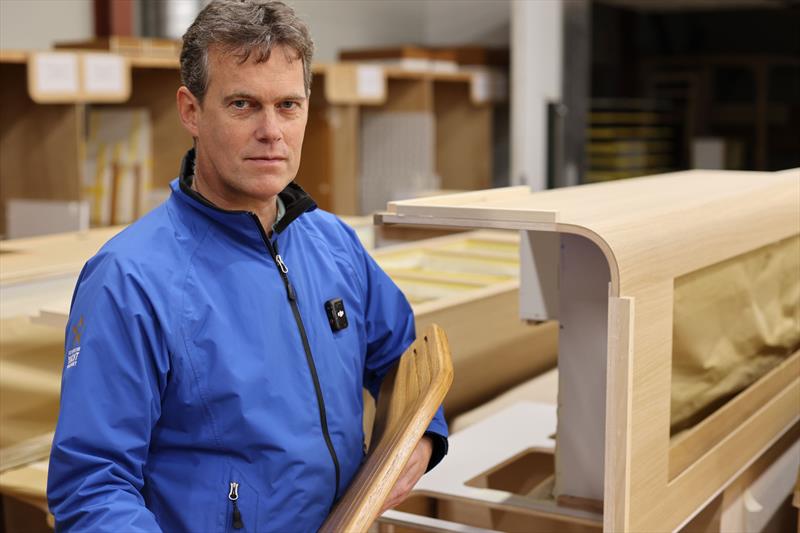 Inside Contest Yachts: Jan-Pieter Vredeveld photo copyright Mark Jardine taken at  and featuring the Marine Industry class