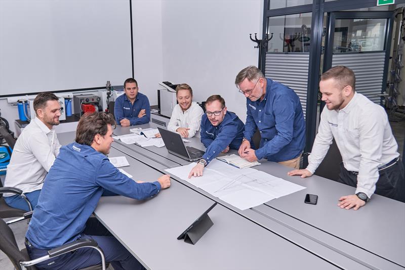 Marineworks team meeting - photo © Marineworks